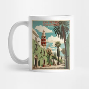 San Pedro Tlaquepaque Mexico Vintage Tourism Travel Mug